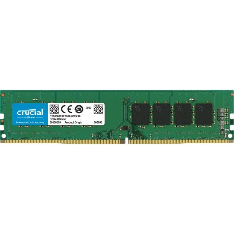 32GB (2x16GB) Crucial DDR4-3200 CL22 UDIMM Dual Rank RAM Speicher Kit